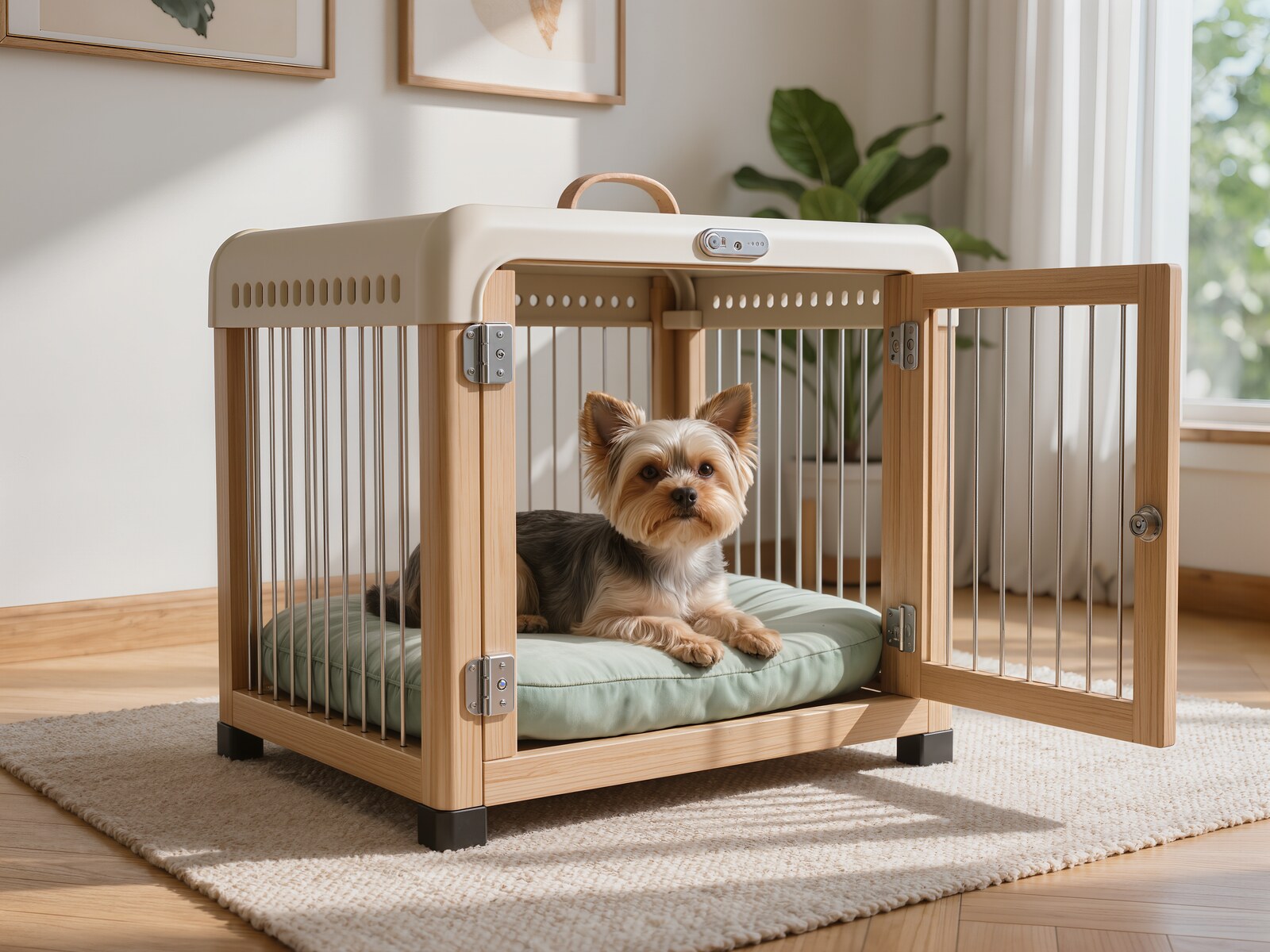 A calm space for a cat or dog
